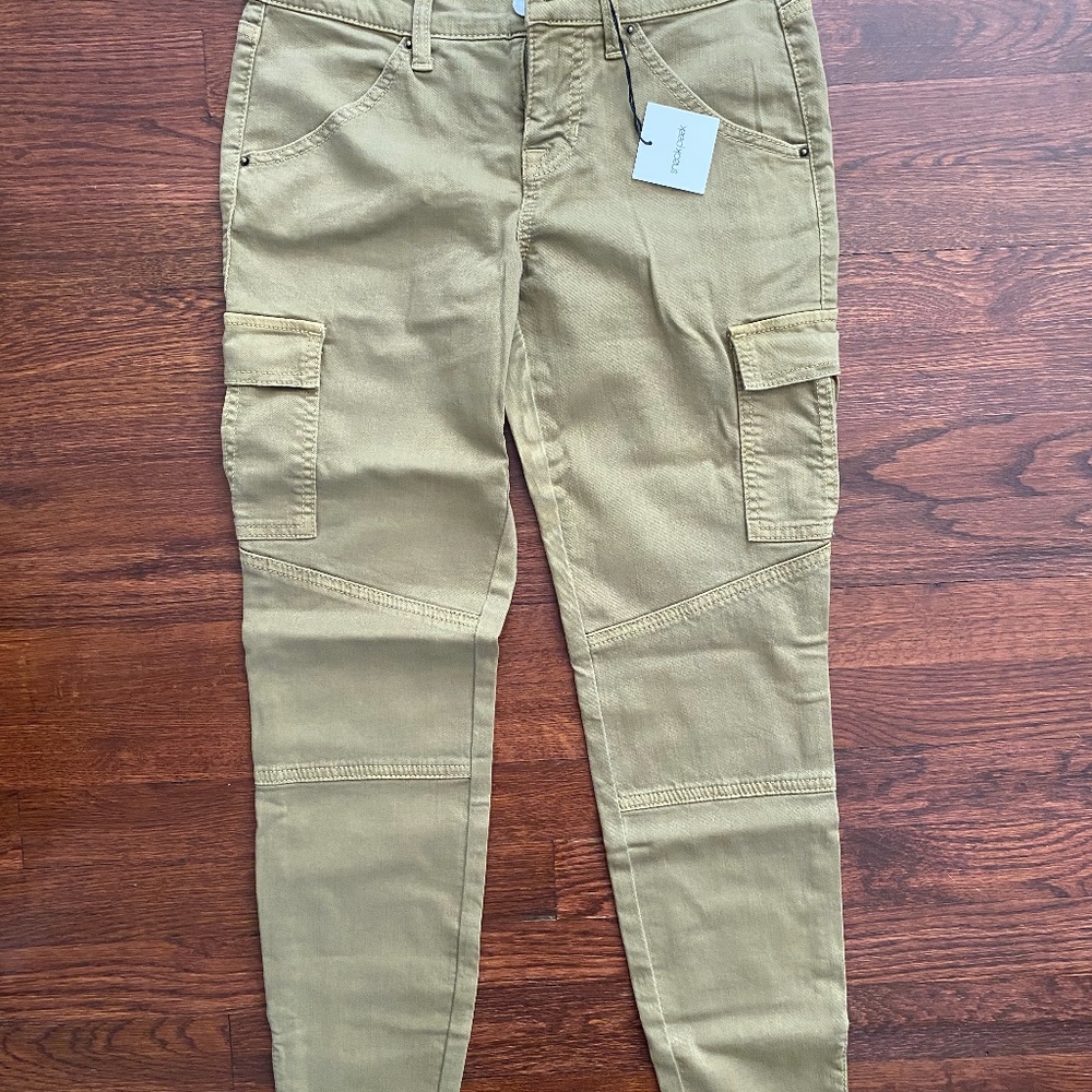 Khaki Cargo Jeans